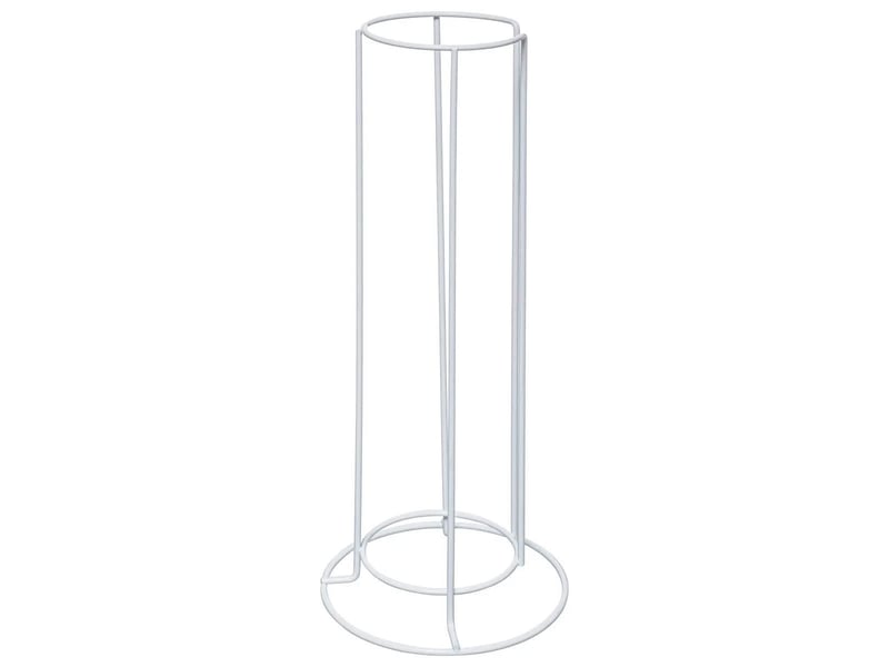  Lot de 4 mugs &amp; rack design life 24cl blanc  - Conforama B