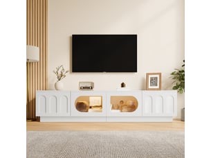 Meuble tv coloris blanc OOIILLEE