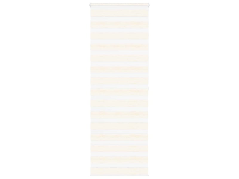 Store zèbre, store de fenêtre beige marbré largeur du tissu 80,9 cm polyester cf48326 - Conforama B
