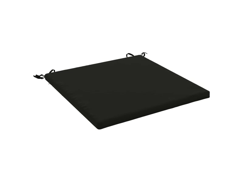Coussin de siège, coussin d'assise 1 pièce soest 100 % polyester noir cf55654 - Conforama A