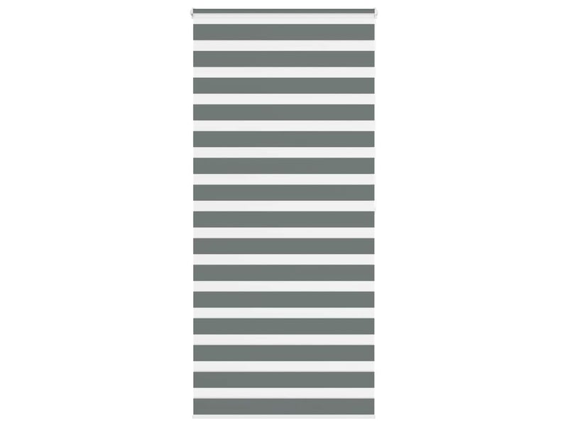  Store zèbre, store de fenêtre gris foncé largeur du tissu 100,9 cm polyester cf48542  - Conforama B