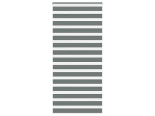 Store zèbre, store de fenêtre gris foncé largeur du tissu 100,9 cm polyester cf48542