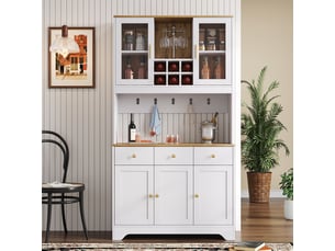 Buffet 5 porte(s) 3 tiroir(s) SOGEU  coloris bicolore
