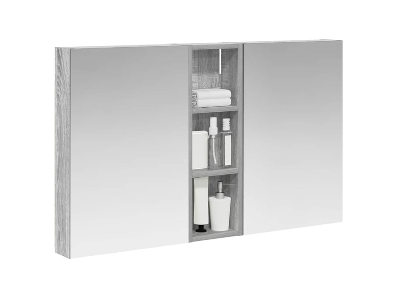  Ensemble de meubles de salle de bain 3 pcs 100x10.5x60.5 cm shl28  - Conforama C