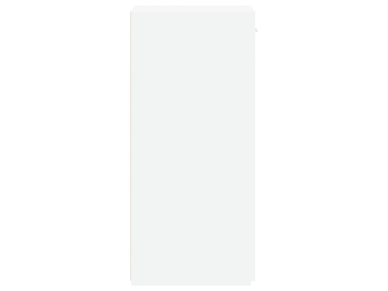  Buffet - bahut - meuble de rangement blanc 40x42,5x93 cm bois d'ingénierie  - Conforama E