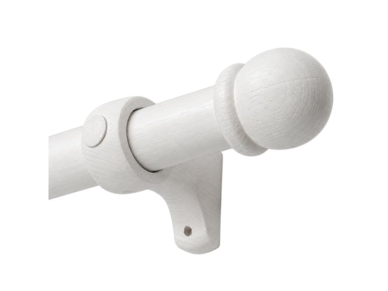  Kit tringle à rideaux en bois made in france d28mm 180 cm  - Conforama B