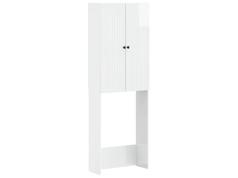  Armoire de toilette alkmaar blanc brillant 66x25.5x190 cm  - Conforama A