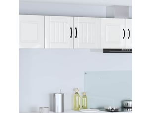 Meuble mural de cuisine, armoire de cuisine blanc brillant 40x31x40cm shl5651