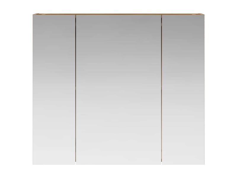  Amoire de salle de bain, meuble de salle de bain avec miroir chêne artisanal shl5902  - Conforama E