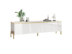 Meuble tv coloris blanc 170 cm OXEZA