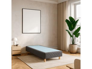 Sommier tapissier 90x190 cm <strong>Sampur</strong> <strong>PREMIUM</strong> épaisseur 25 cm vendu avec sommier,sans matelas