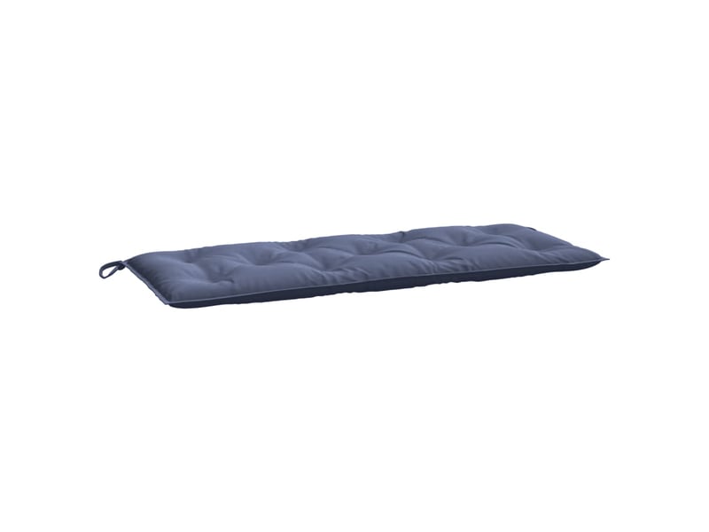  Coussin de banc de jardin, coussin d'assise bleu marine 120x50x7 cm tissu oxford cf52686  - Conforama D