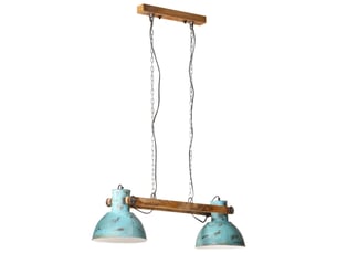 Lampe suspendue, suspension luminaire 25 w bleu délavé 85x28x109 cm e27