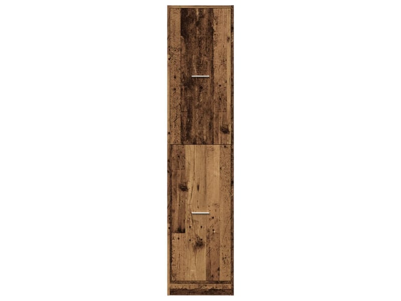  Meuble de rangement, armoire d'apothicaire vieux bois 40x41x174,5 cm bois ingénierie  - Conforama E
