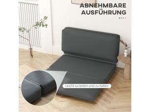 Fauteuil relax manuel  <strong></strong> Velours gris