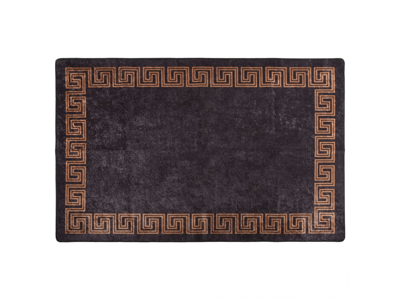  Tapis antidérapant lavable noir et or 80x150 cm - comfortxl - 337928 337928 - Conforama B