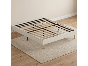 Lit avec rangement 160x200 cm    coloris blanc