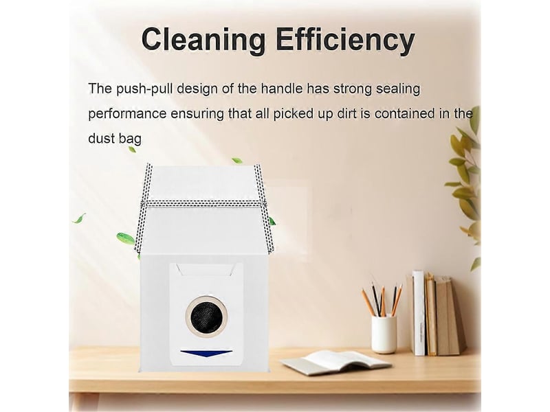  14pcs vacuum bags for deebot t30 omni t30 maxt30 pro robot vacuum cleaner replacement garbage bags  - Conforama D