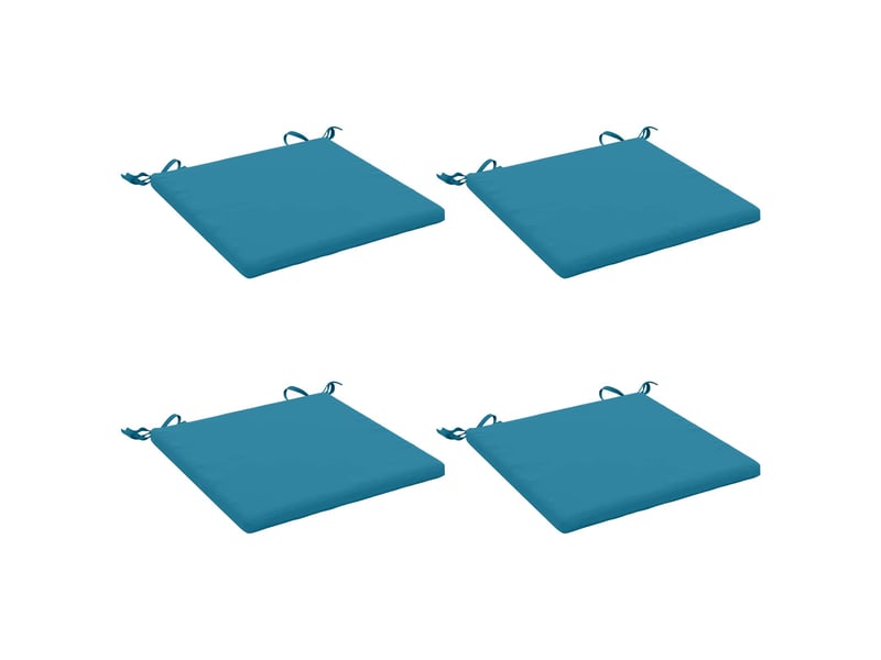  Lot de 4 coussins de siège, coussins d'assise soest 100 % polyester cf60120  - Conforama A