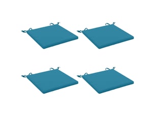 Lot de 4 coussins de siège, coussins d'assise soest 100 % polyester cf60120