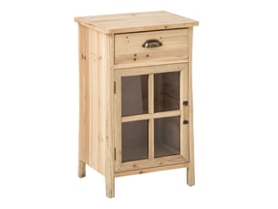 Table de chevet en bois chamonix 71cm naturel