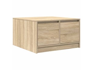 Table basse rectangulaire coloris marron  