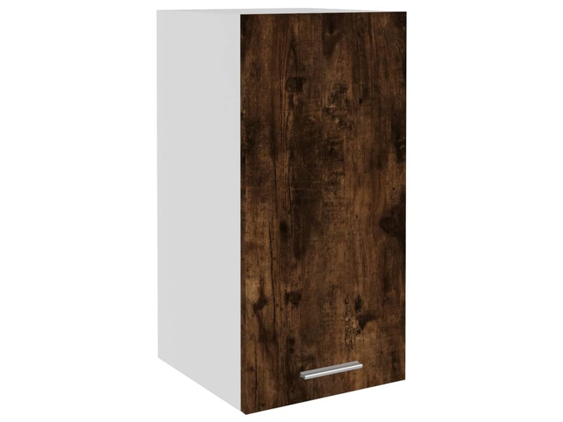  Meuble de rangement cuisine, armoire suspendue chêne fumé 29,5x31x60cm bois d'ingénierie  - Conforama A