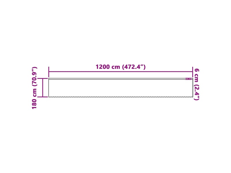  Rideau en dentelle, rideau ajouré, voilage blanc 180 x 1200 cm polyester cf43692  - Conforama E