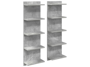 Etagère 30 cm coloris gris <strong></strong> <strong></strong>