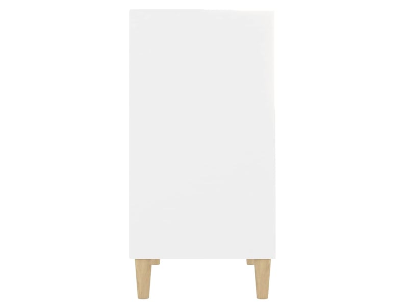  Buffet - bahut - meuble de rangement blanc 57x35x70 cm bois d’ingénierie  - Conforama E