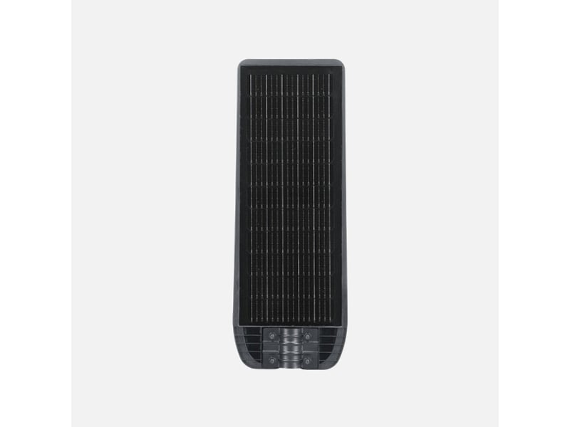 Lampadaire solaire led fabrilamp bazan 300 w 3980 lm 6500 k ip65 gris 263383028 - Conforama C