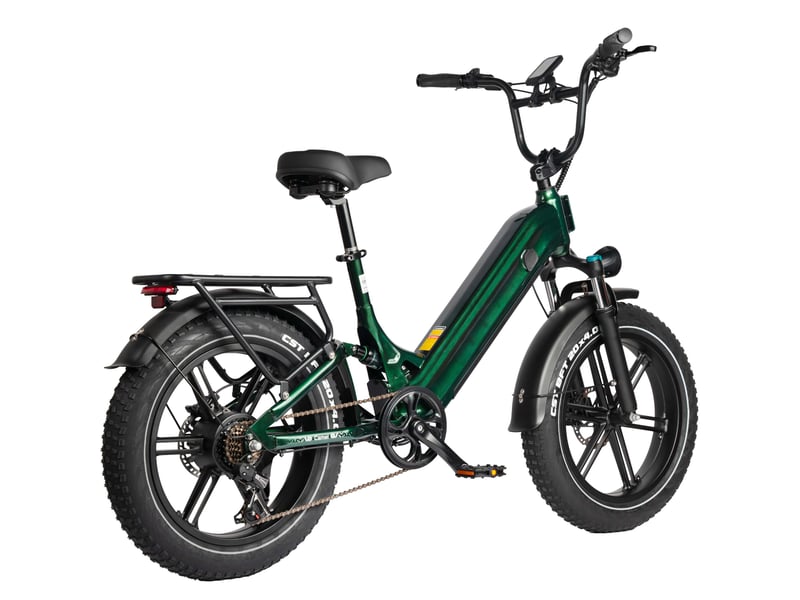  Maxtron camel vélo électrique fat bike 20 po, batterie 48v 18ah, vert  - Conforama C