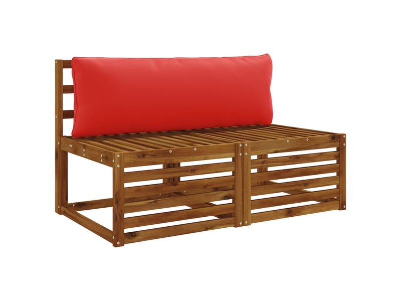  Coussin de dos, coussin de dossier 1 pièce putten 100 % polyester rouge cf54429  - Conforama C
