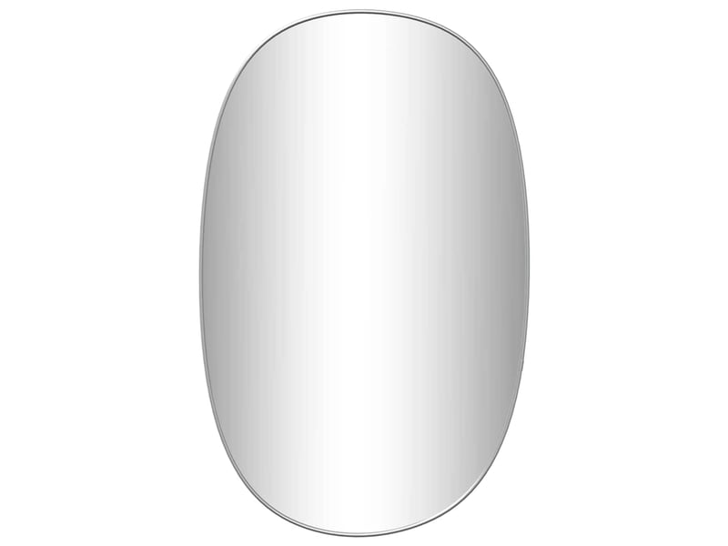  Miroir mural argenté 70x45 cm cf62807  - Conforama A