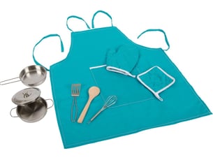 Set de cuisine avec tablier