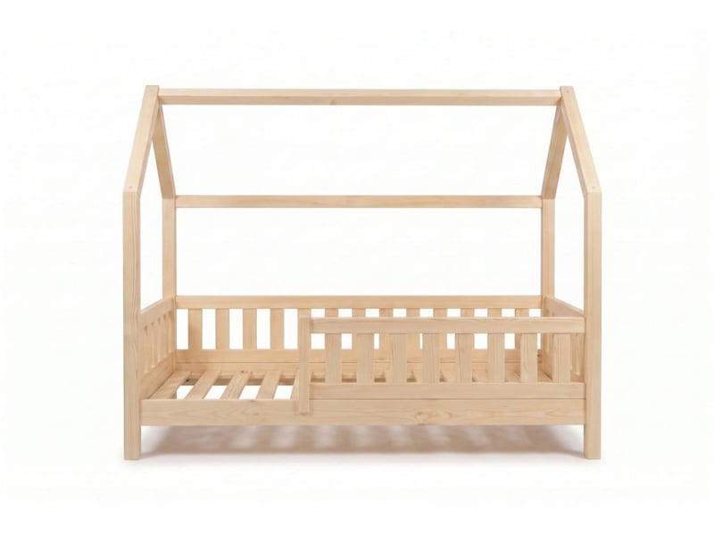 Yappytrygg - lit cabane 160x80 cm - naturel 4754010385928 - Conforama E