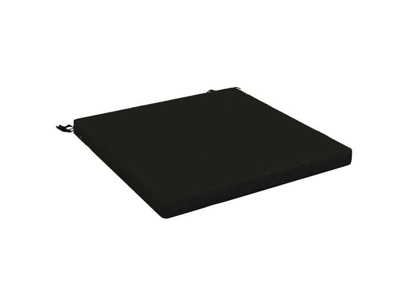  Coussin de siège, coussin d'assise 1 pièce soest 100 % polyester noir cf55658  - Conforama A