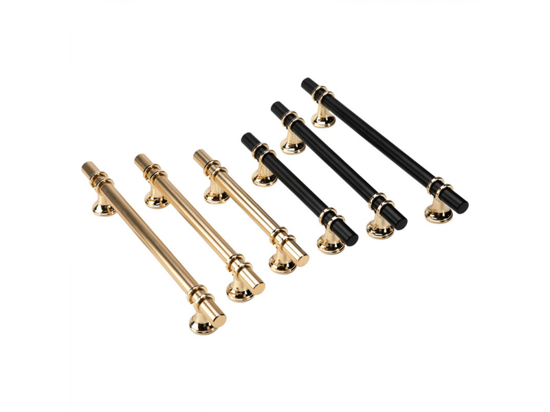  Poignées dorées pour meubles, poignée dorée de 192 mm  - Conforama B