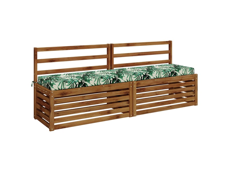 Lot de 2 coussins de banc, coussins d'assise soest 100 % polyester cf56880 - Conforama C