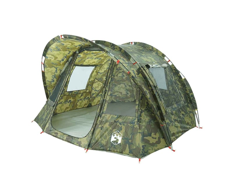  Tente de pêche, tente de camping 2 personnes camouflage imperméable shl7194  - Conforama D