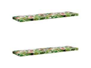 Lot de 2 coussins de banc, coussins d'assise vught 100 % polyester cf57743