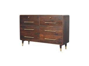 Commode 6 tiroir(s) ARTISAN FURNITURE coloris marron largeur 40 cm