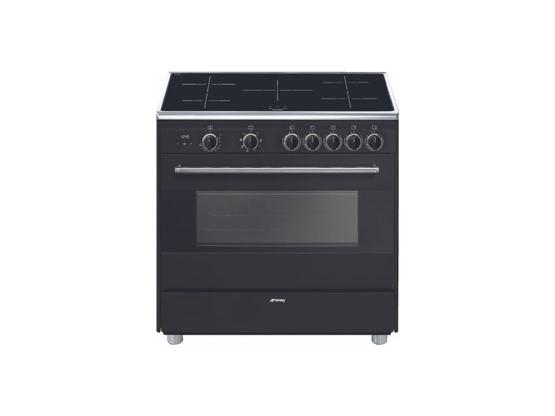  Cuisiniere induction 90x60 avec four multifonction 115 l et 5 foyers 7471831 - Conforama A