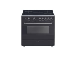 Cuisinière induction SMEG 7471831 - 5 foyer(s) Multifonction Vapeur 90 cm