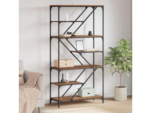 Étagère 9 niveaux, étagère de rangement 91 x 36 x 176 cm bois d'ingénierie shl846