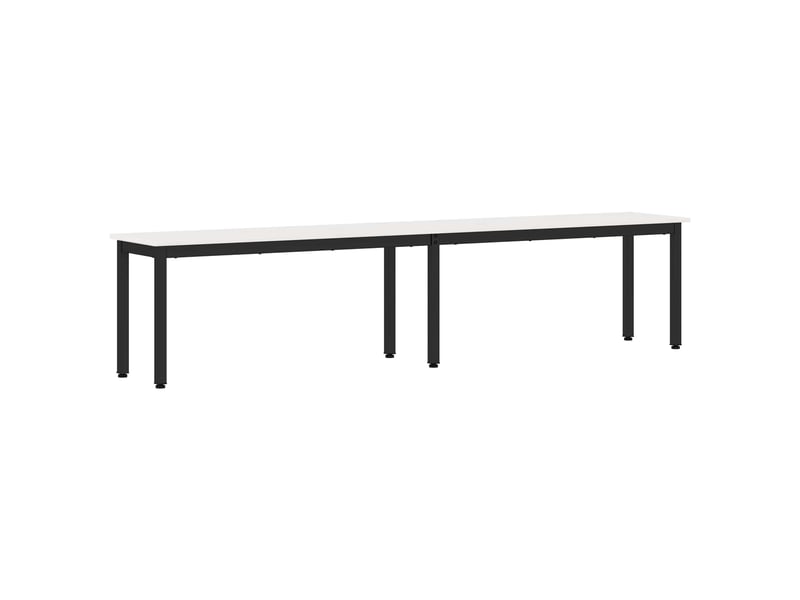  Banc d'entrée, banc d'intérieur blanc 200x35x45 cm bois de pin massif  - Conforama A