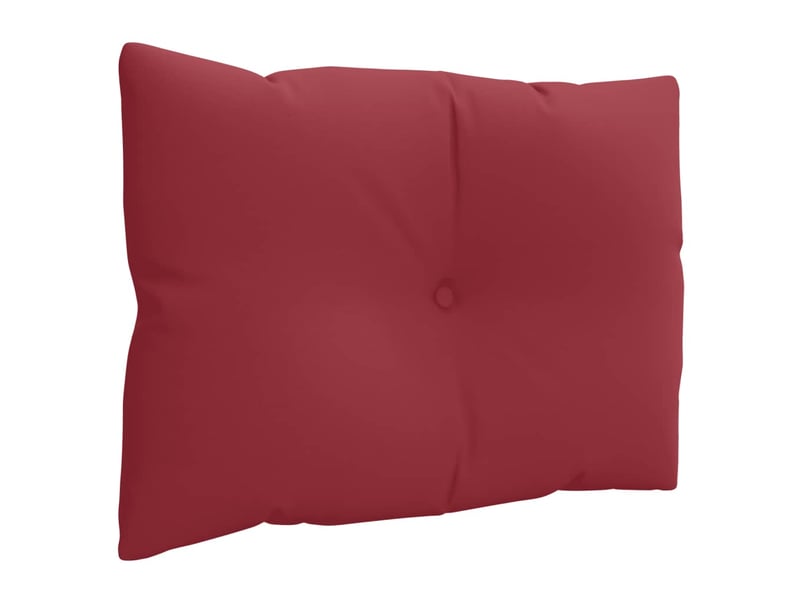  Lot de 3 coussins de palette, coussins de canapé rouge bordeaux tissu cf59703  - Conforama E