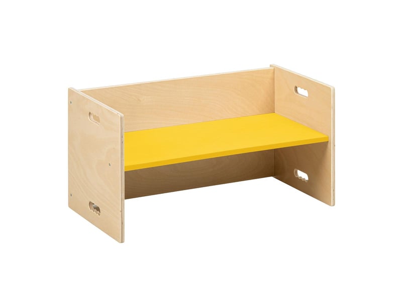  Educo banc cube 36 - jaune maïs 8719924065119 - Conforama B