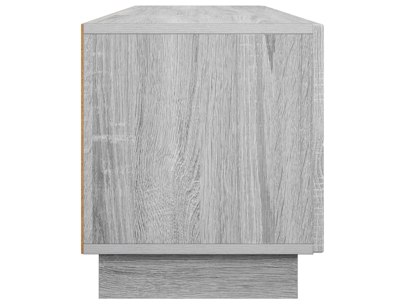  Meuble tv, banc tv 180x34,5x40 cm sonoma gris bois d'ingénierie shl65151  - Conforama E