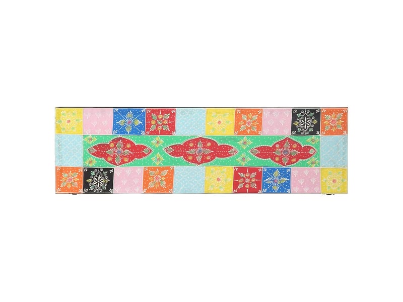  Meuble tv - banc tv - meuble de rangement multicolore 100 x 30 x 22 cm bois d'ingénierie  - Conforama D